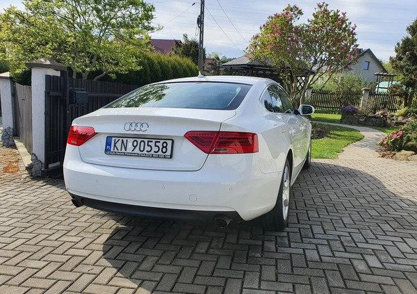 Audi A5 cena 56900 przebieg: 223800, rok produkcji 2012 z Lędziny małe 326